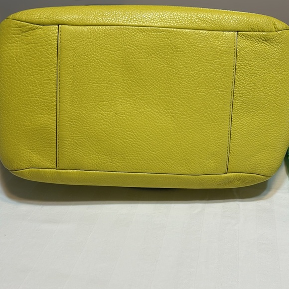 Coach Yellow Leather Shoulder Bag - Picture 10 of 10